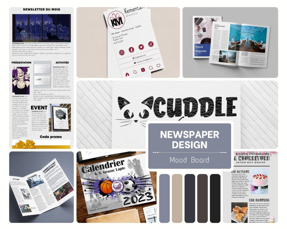 Portfolio de créations graphiques : logos, flyers, identités visuelles